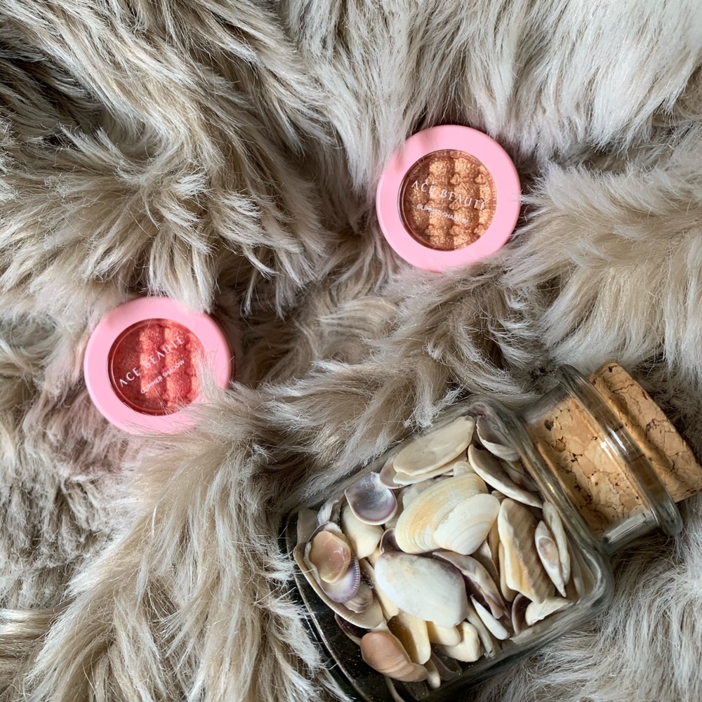 GLIMMER SHADOW DUO SET COTTON CANDY & ICED LATTE